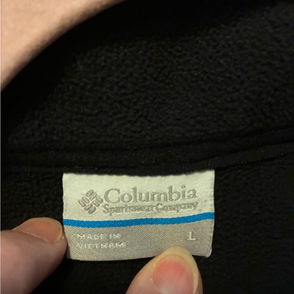 Columbia Black Full-Zip Jacket 100% Polyester (L) Omni Shield - Picture 8 of 9